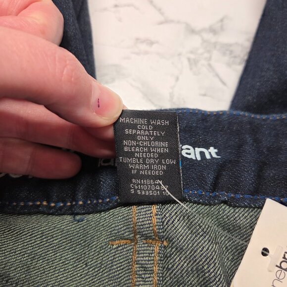 Lane Bryant 26 Petite Dark Wash Denim Blue Distinctly Boot Cut Classic Jeans NWT - Picture 11 of 11